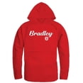 thumbnail image 1 of Men Bradley Braves Script Hoodie, Red - Small, 1 of 1