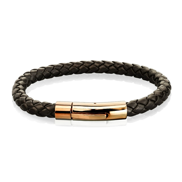 Leather bolo bracelet hot sale