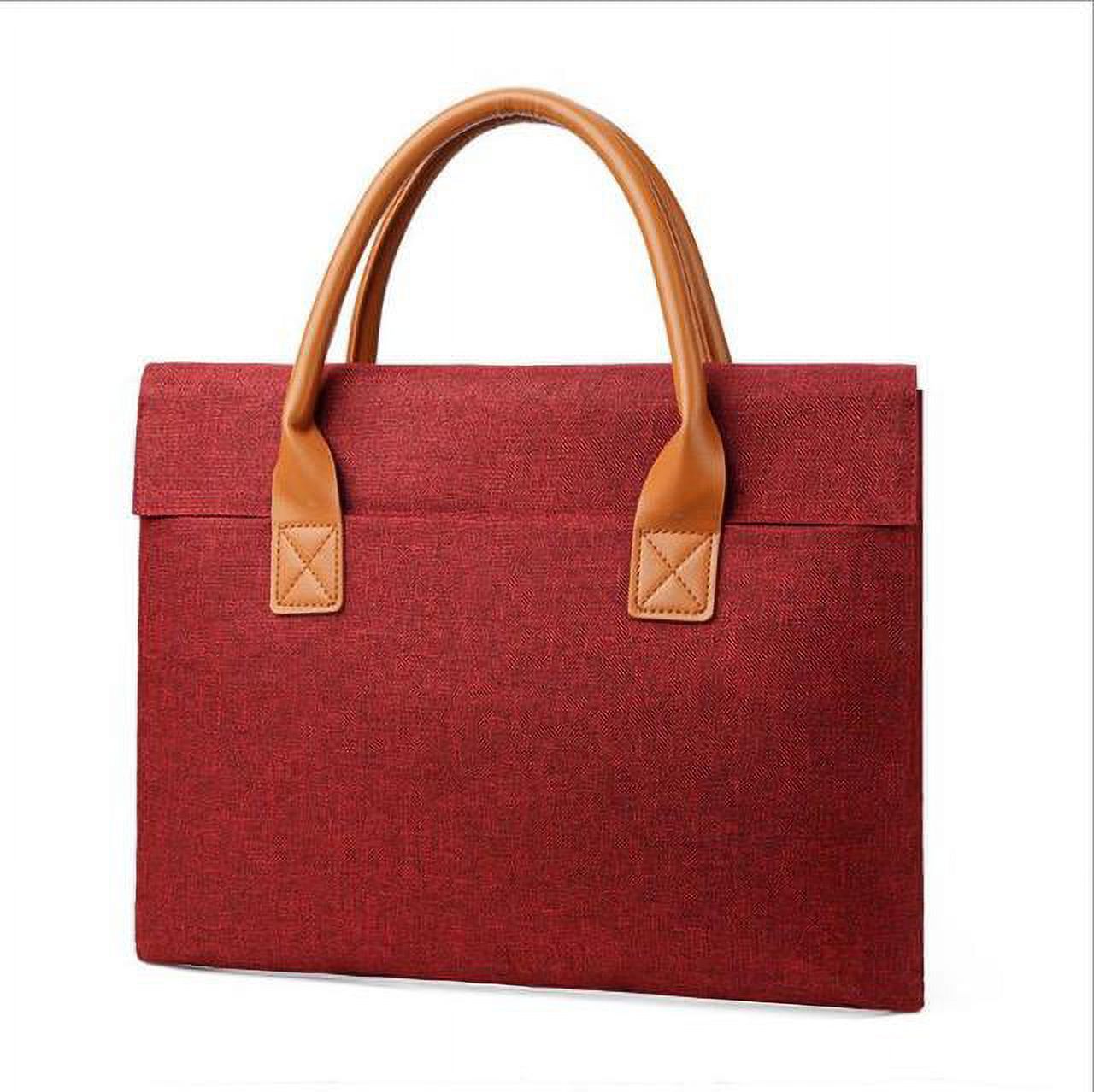 Men Briefcase Laptop Bag Lawyer Computer Handbag Shoulder Bags Oxford