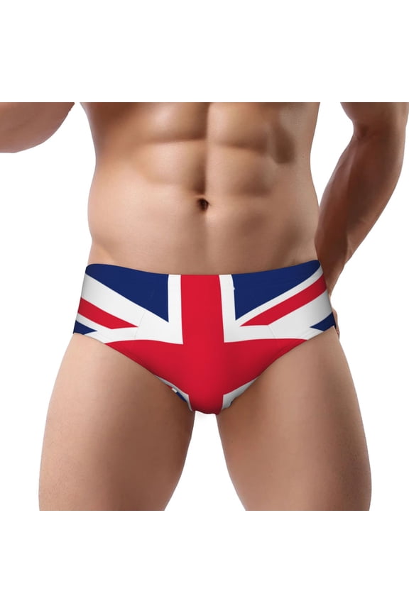 Men Briefs Underwear Union Jacks Flag Underwear Briefs Comfortable Underpants