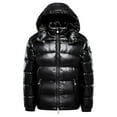 thumbnail image 1 of Men Bright Face Large Size Hoodie With Wool Padded Coat, 1 of 1