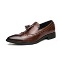 thumbnail image 1 of Men Brogue Tassel Business Oxford Shoes, 1 of 8