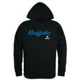 thumbnail image 1 of Men Buffalo Bulls Script Hoodie, Black - Extra Large, 1 of 1