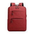 thumbnail image 1 of Men Business Laptop Backpack Travel Work Bag Multi Compartment External Charging Port Water Resistant Daily Commute Computer Bag, 1 of 6