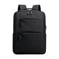 thumbnail image 1 of Men Business Laptop Backpack Travel Work Bag Multi Compartment External Charging Port Water Resistant Daily Commute Computer Bag, 1 of 5