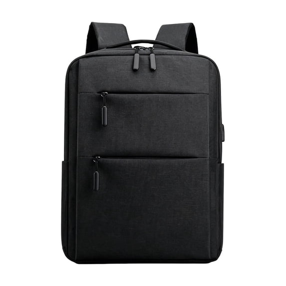 Men Business Laptop Backpack Travel Work Bag Multi Compartment External Charging Port Water Resistant Daily Commute Computer Bag