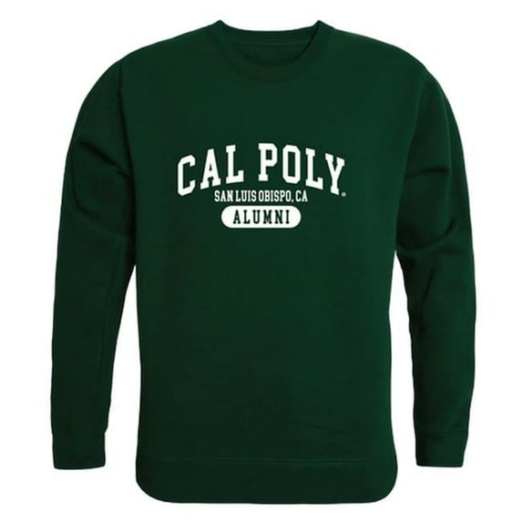 Men Cal Poly Mustangs Alumni Fleece, Forest Green - Large