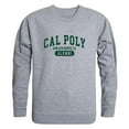 thumbnail image 1 of Men Cal Poly Mustangs Alumni Fleece, Heather Grey - Small, 1 of 1