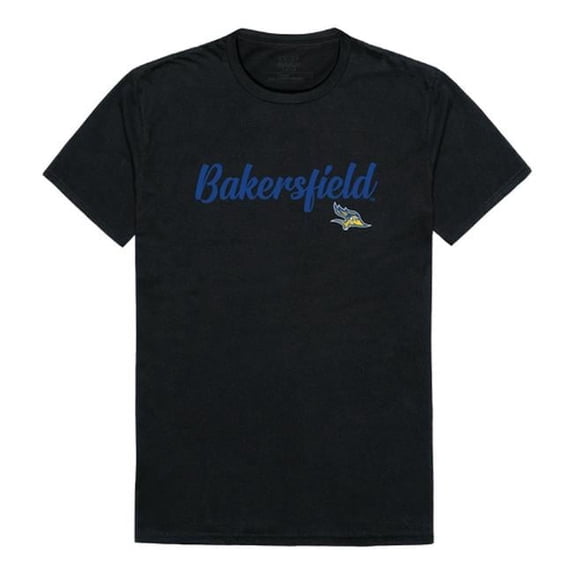 Men Cal State Bakersfield Roadrunners Script T-Shirt, Black - Extra Large