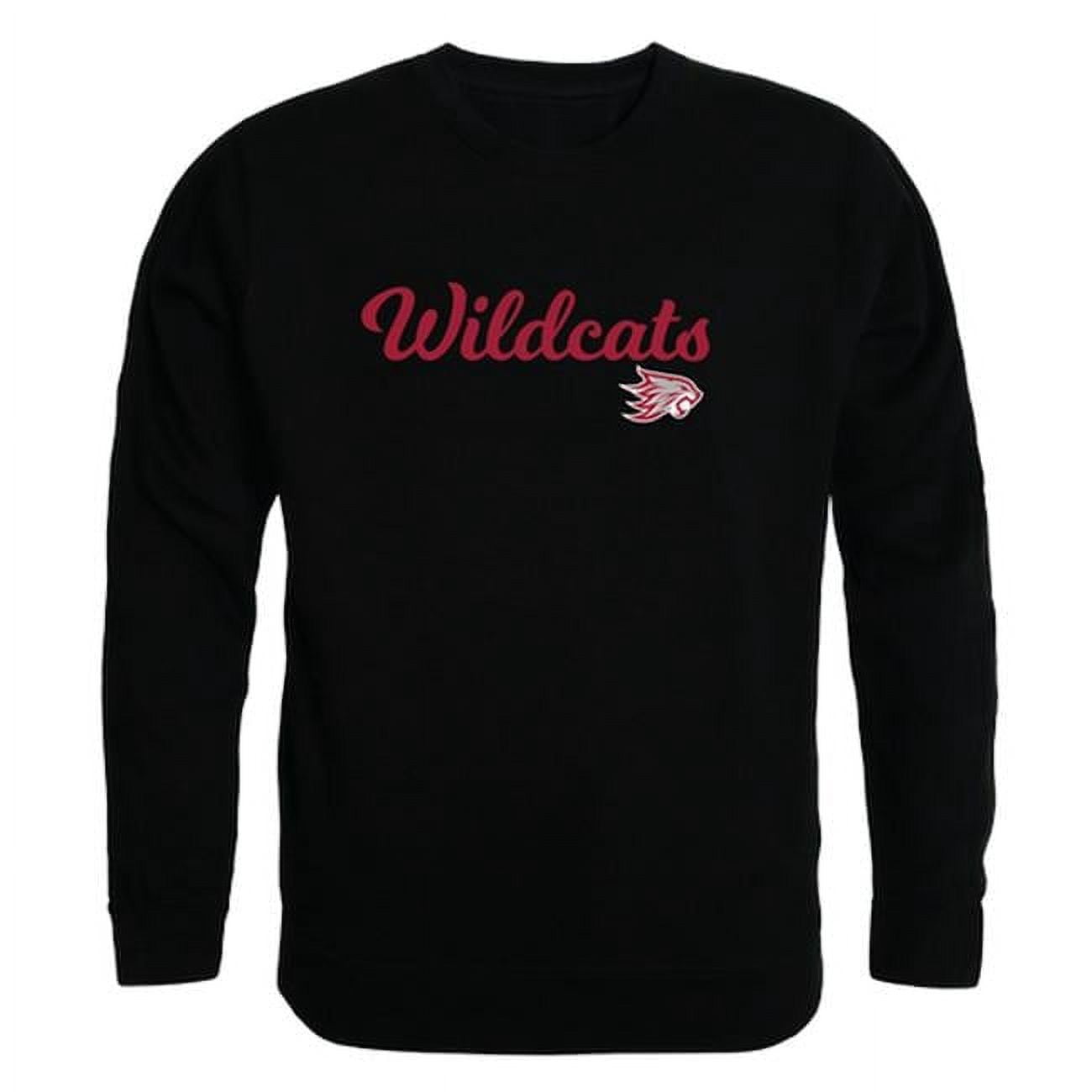 Men Cal State Chico Wildcats Script Crew Fleece, Black 2 - Medium ...