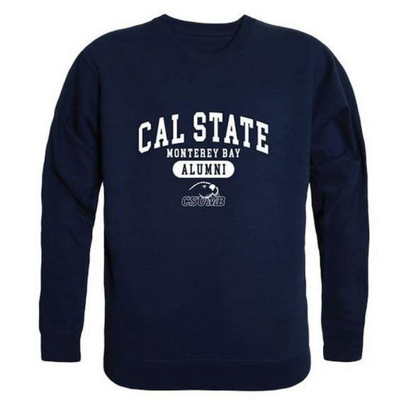 Men Cal State Monterey Bay Otters Alumni Fleece, Navy - Small