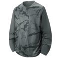 thumbnail image 1 of Men Camo Crew Neck Long Sleeve Athletic Shirts, Loose Fit Breathable Quick Dry Outdoor Sports Training Tops, 1 of 10