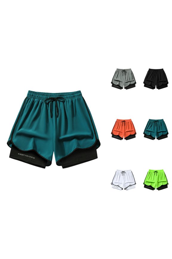 Men Camouflage Athletic Shorts – Camo Print Sport Shorts With Relaxed Fit Design, Casual Tactical Style Cargo Shorts For Outdoor Training Streetwear Summer