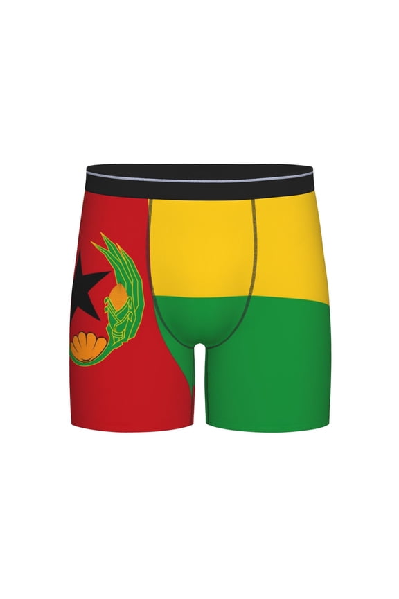 Men Cape Verde Flag Boxer Briefs Moisture Wicking Funny Boxer Shorts