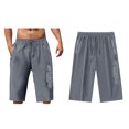thumbnail image 1 of Men Capri Pants Athletic Quick Dry Mens Shorts Casual Tennis Shorts for Men with Drawstring, 1 of 4