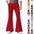 thumbnail image 1 of Men Cargo Pants Outdoor Cargo Pants Trousers Sweatpants Tracksuit Pants Casual Athletic Pants for Workout Running Training Jogging Gym M Pink, 1 of 9