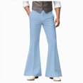 thumbnail image 1 of Men Cargo Pants Outdoor Cargo Pants Trousers Sweatpants Tracksuit Pants Casual Athletic Pants for Workout Running Training Jogging Gym M Sky Blue, 1 of 9