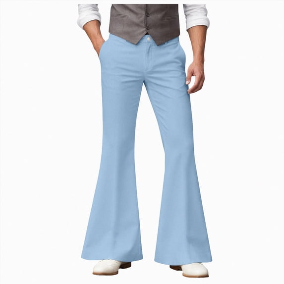 Men Cargo Pants Outdoor Cargo Pants Trousers Sweatpants Tracksuit Pants Casual Athletic Pants for Workout Running Training Jogging Gym M Sky Blue