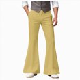 thumbnail image 1 of Men Cargo Pants Outdoor Cargo Pants Trousers Sweatpants Tracksuit Pants Casual Athletic Pants for Workout Running Training Jogging Gym XXL Yellow, 1 of 9