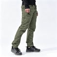 thumbnail image 1 of Men Cargo Pants Stretch Durable 6 Storage Regular Fit Outdoor Hiking Work Pants S-XXL, 1 of 9