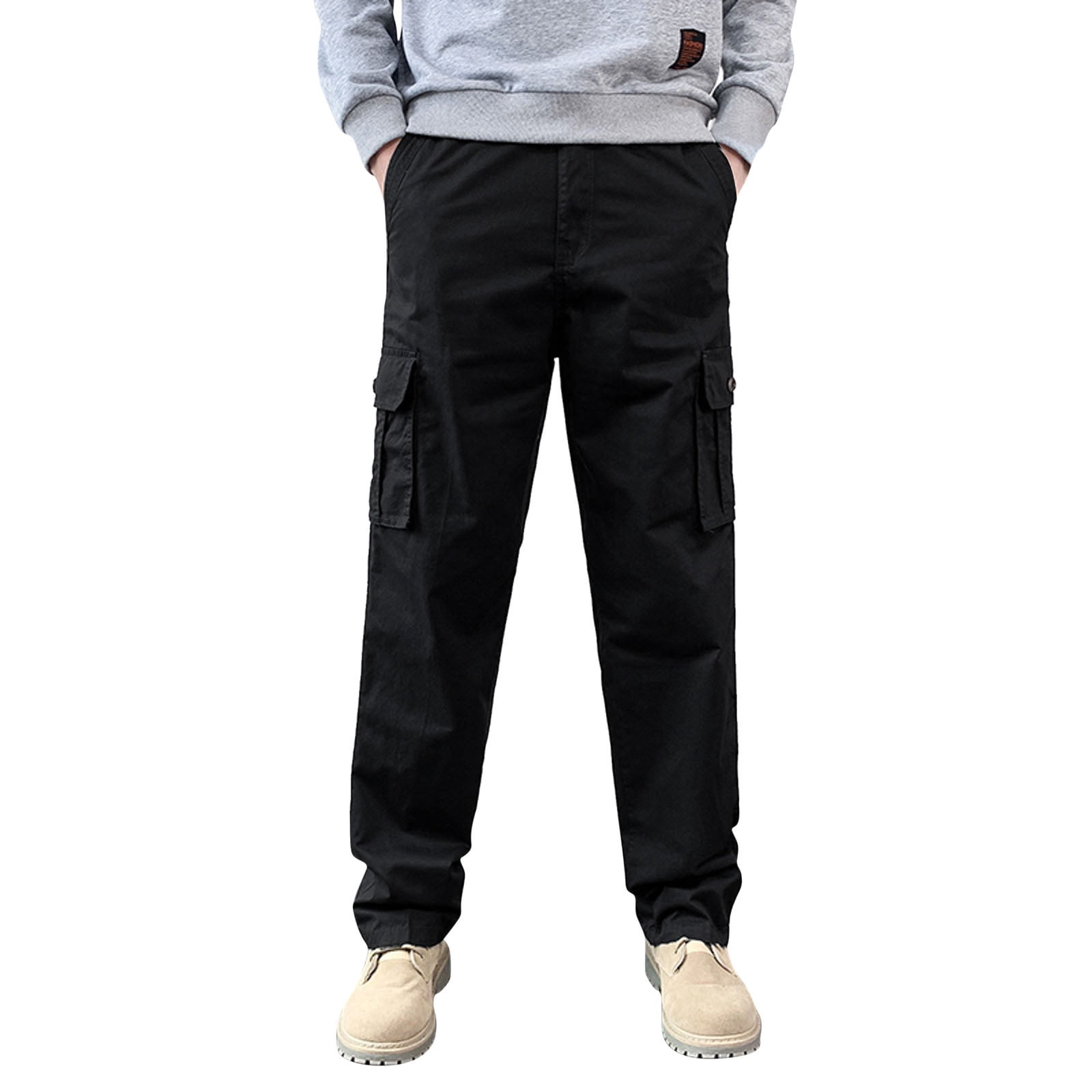 Men Cargo Pants with Pockets Big and Tall Cargo Pants Men Streetwear