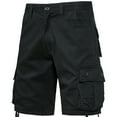 thumbnail image 1 of Men Cargo Shorts Loose Fit Multi Pocket Shorts Casual Hiking Shorts Lightweight Solid Work Shorts, 1 of 5