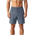 thumbnail image 1 of Men Cargo Shorts Pack Men's Athletic Shorts Plus Size Elastic Waist Drawstring Running Shorts, Summer Lightweight Breathable Short Pants with Pockets Gray XXL, 1 of 7