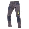 thumbnail image 1 of Men Carpenter Pants Heavy Duty Trousers Cordura Knee Pad Reinforced Utility Pockets Painter Pants Gray W32-L34, 1 of 6