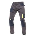 thumbnail image 1 of Men Carpenter Pants Heavy Duty Trousers Cordura Knee Pad Reinforced Utility Pockets Painter Pants Gray W36-L32, 1 of 7