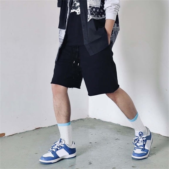Men Casual Athletic Shorts Gym Wear for Running Training Breathable Lightweight Sportswear