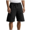 thumbnail image 1 of Men Casual Fashion Shorts Waist Drawstring Short Summer Beach Shorts Beach Loose-fit Shorts with Pockets, 1 of 5