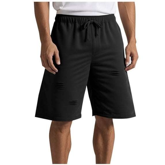 Men Casual Fashion Shorts Waist Drawstring Short Summer Beach Shorts Beach Loose-fit Shorts with Pockets