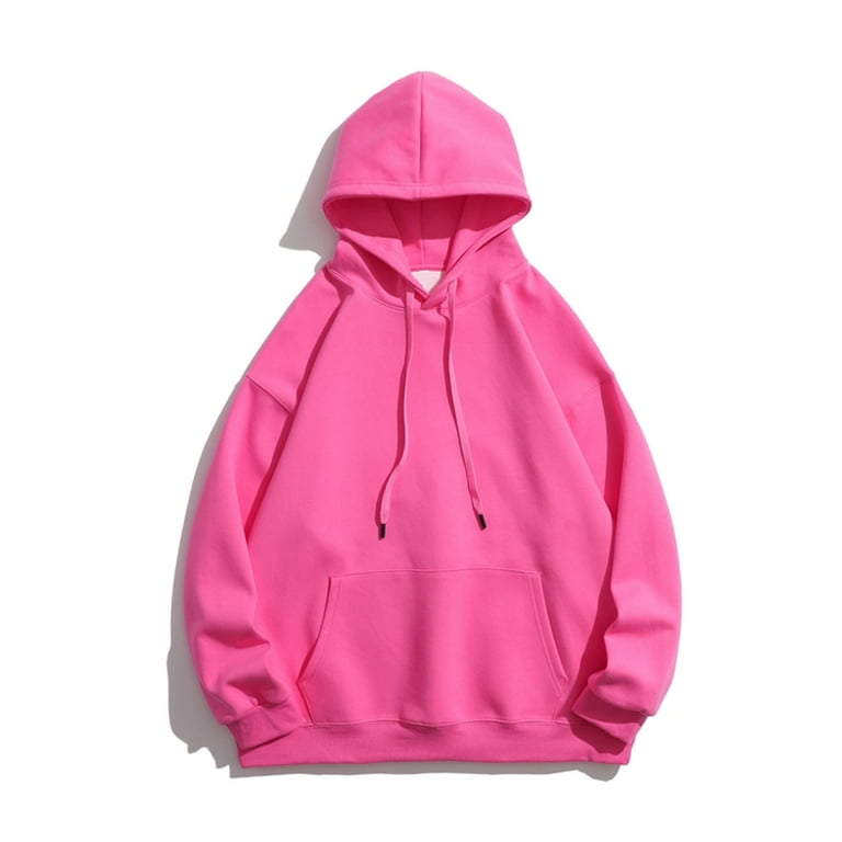 Pink Hoodie Extra Large Mens Hoodies Physical Touch