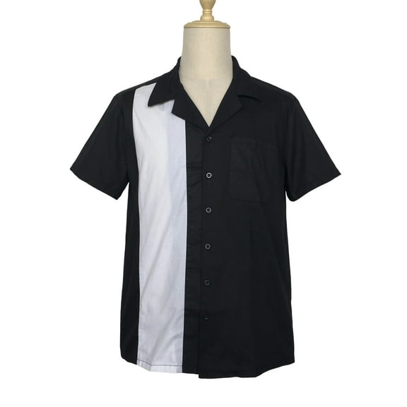 Men Casual Shirts Solid Pattern Button Down Shirt