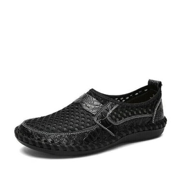 Men Casual Shoes Mesh Breathable Driving Moccasins Loafers Classic Slip on