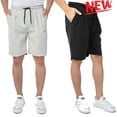 thumbnail image 1 of Men Casual Shorts Running Sport Workout Casual Half Pant Work Trousers Shorts, 1 of 8
