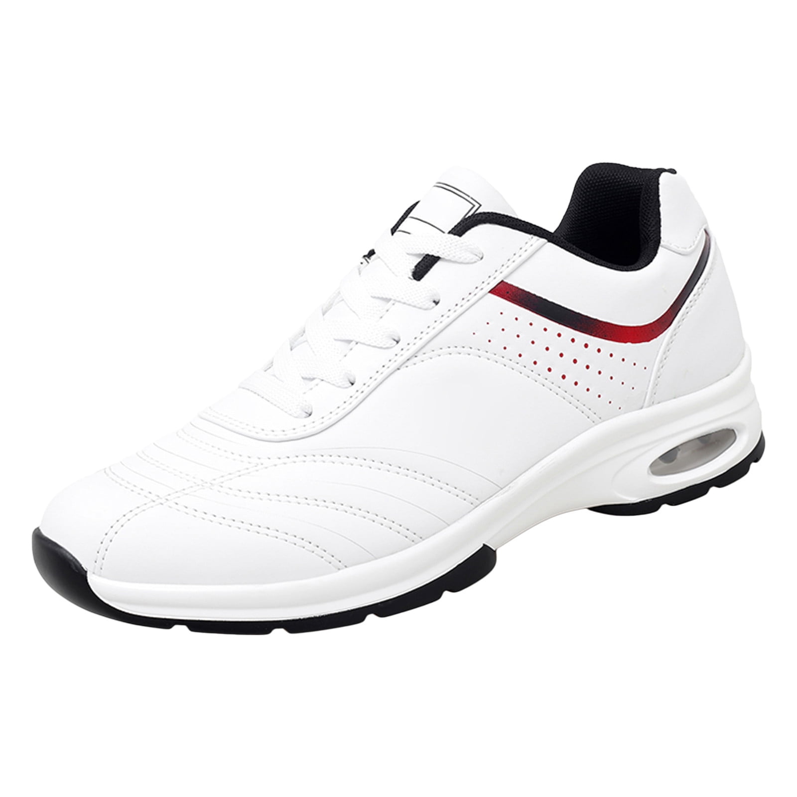 Men Casual Simple Leather Travel Running Plus Size Sneakers Casual Shoes Sneaker Slippers for