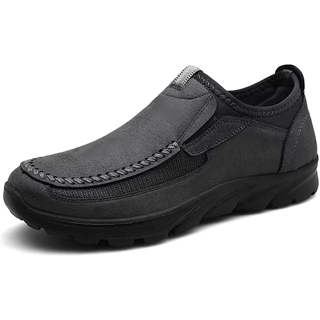 Mens Casual Slip On Memory Foam Walking Work Loafers Moccasin Driving Shoes Size