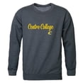 thumbnail image 1 of Men Centre College Script Crew Fleece, Heather Charcoal - Large, 1 of 1