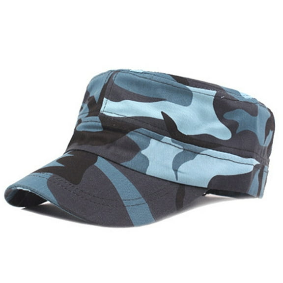 Men Classic Army Baseball Camouflage Hat Cadet Combat Military Summer Flat Cap