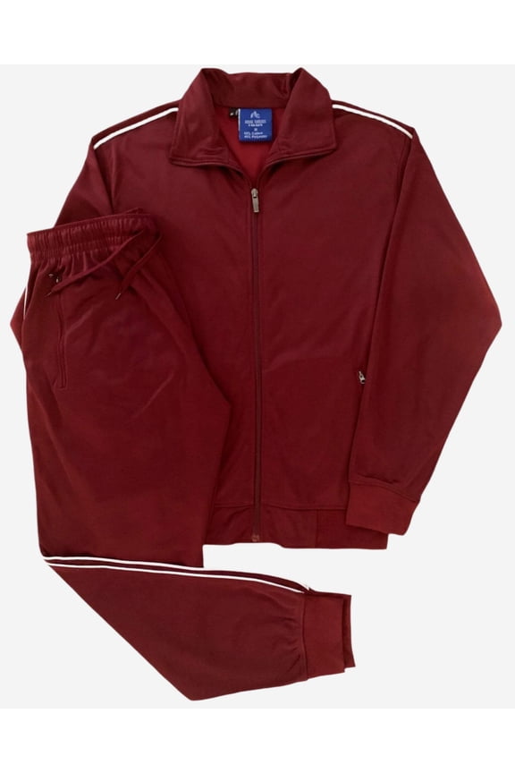 Men Classic Jogger Active Track Jacket and Track pants Joggin Suit