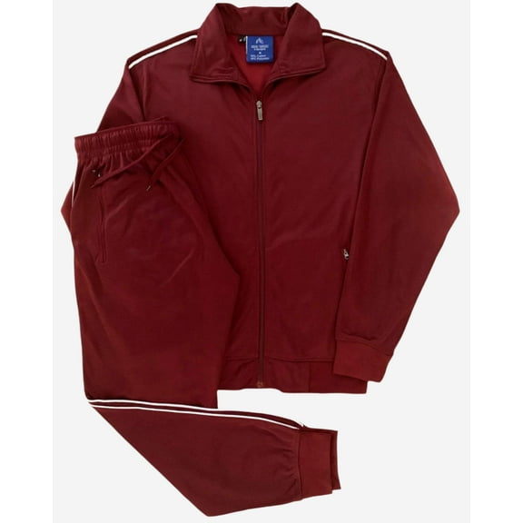 Men Classic Jogger Active Track Jacket and Track pants Joggin Suit