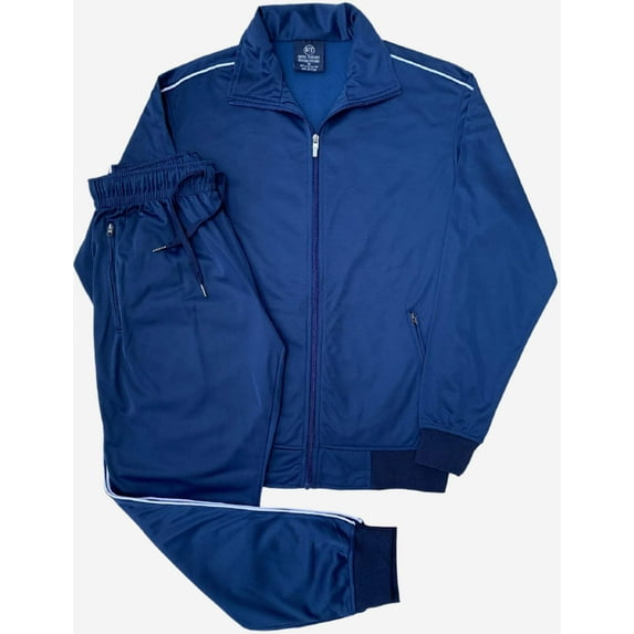 Men Classic Jogger Active Track Jacket and Track pants Joggin Suit