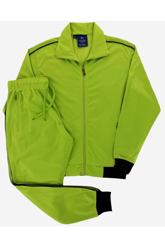 Men Classic Jogger Active Track Jacket and Track pants Joggin Suit