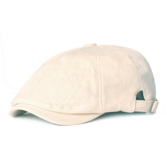 Men Classic Newsboy Gatsby Flat Hat Beret Driving Octagonal Baker Painter Cap