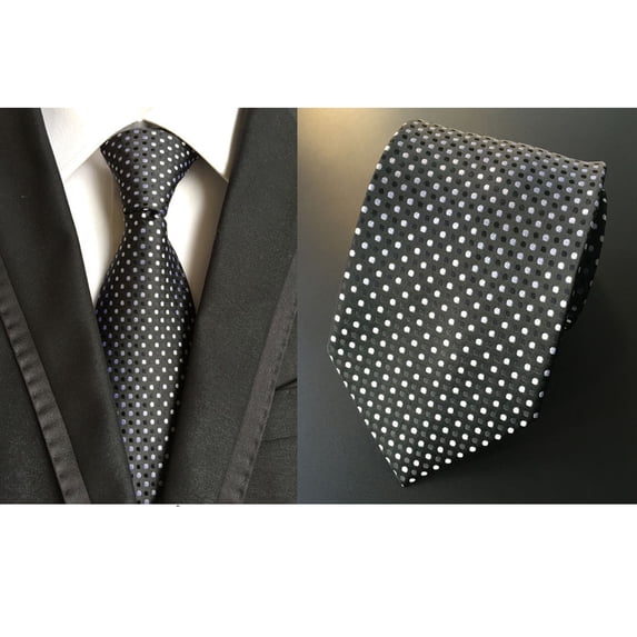 Men's Paisley Floral Jacquard Woven Tie Wide Wedding Party Formal Necktie