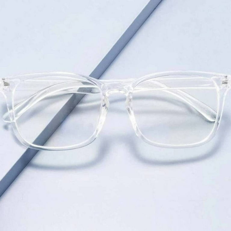 Men Clear Acrylic Frame Glasses Walmart