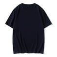 thumbnail image 1 of Men LYXSSBYX Big and Tall Mens Shirts Short Sleeves Summer Men's Round Neck T-Shirt Mercerized Cotton Short Sleeve, 1 of 3