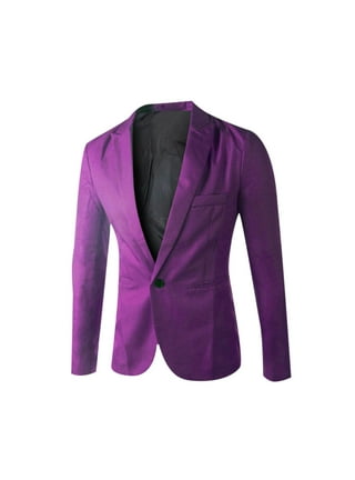 Big and tall outlet purple blazer