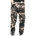 thumbnail image 1 of Men LYXSSBYX Cargo Pants for Men Big and Tall Men's Autumn New Camouflage Plus Size Trousers and Feet Pants Loose, 1 of 2